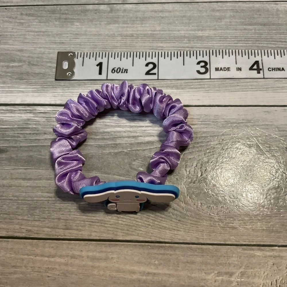 Sanrio Hair Tie,Bracelet, Cartoon Elastic, Scrunchie, 3pcs Character Set
